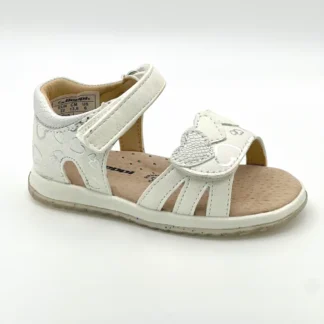 Sandália corações prateados-beppi