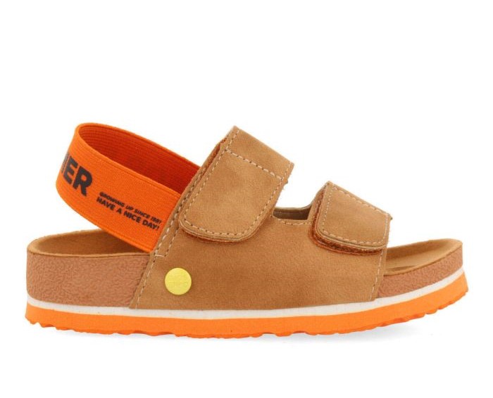 Sandalia bio 2 velcros-elástico- GIOSEPPO