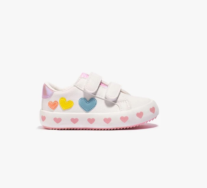 Sneakers corazones velcro CONGUITOS