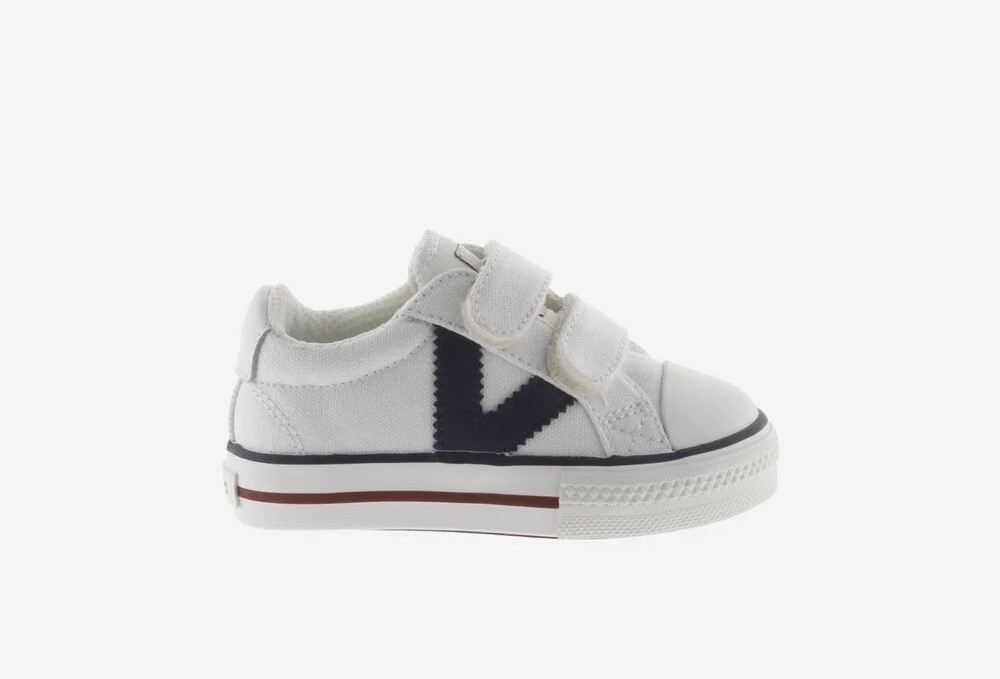 Tenis lona velcros V- VICTORIA