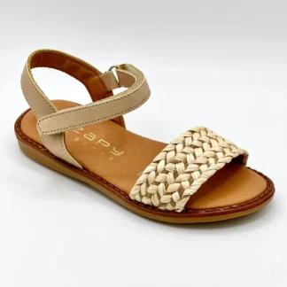 Sandalia rafia velcro-ZAPY
