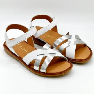 Sandália combinada tira cruzada ZAPY