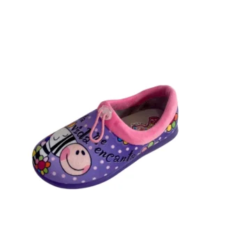 Pantufa menina zebra- PUCHITOS