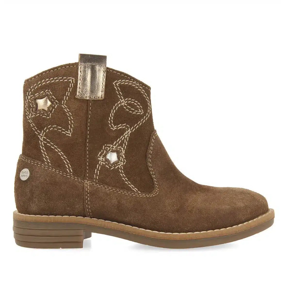 Bota cowboy camurça-GIOSEPPO