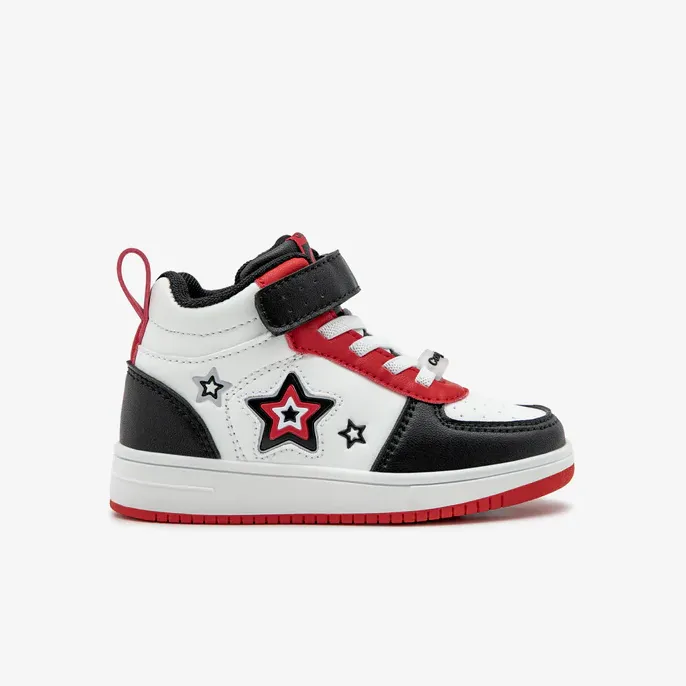 Tenis cano alto preto luzes- CONGUITOS